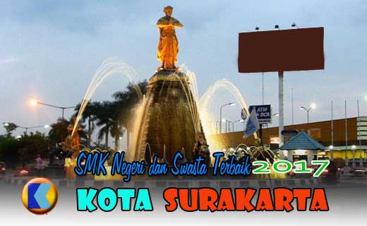 Daftar peringkat SMK terbaik di Kota Surakarta th 2017