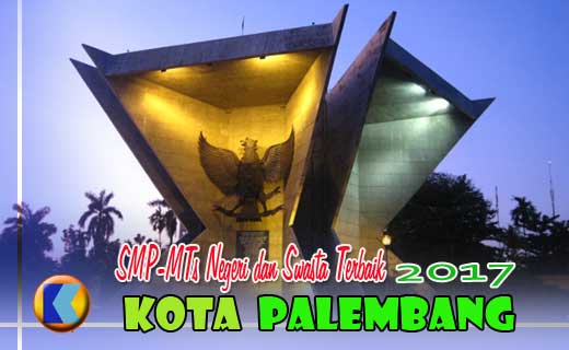 Daftar Peringkat SMP – MTs Terbaik Kota Palembang th 2017