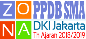 Pembagian Zona PPDB SMA DKI Jakarta th 2018/2019