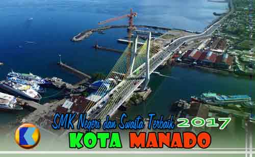 Peringkat SMK Terbaik Kota Manado tahun 2017