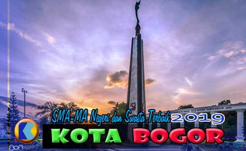 Daftar Peringkat Lengkap SMA – MA Terbaik Kota Bogor th 2019