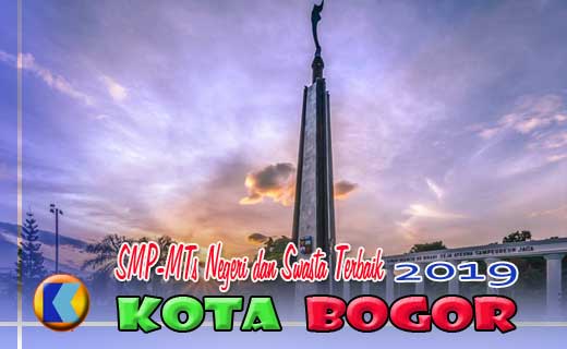 Daftar Peringkat SMP-MTS Terbaik Kota Bogor Tahun 2019