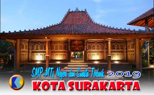 Daftar Peringkat SMP-MTS Terbaik Kota Surakarta th 2019