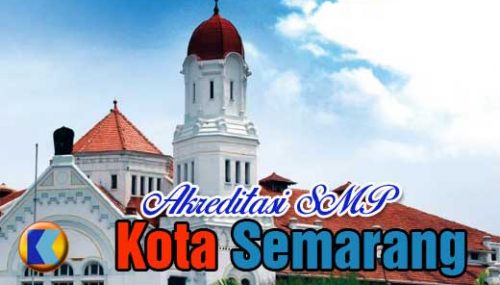 Daftar Akreditasi SMP Kota Semarang dalam Angka dan Huruf